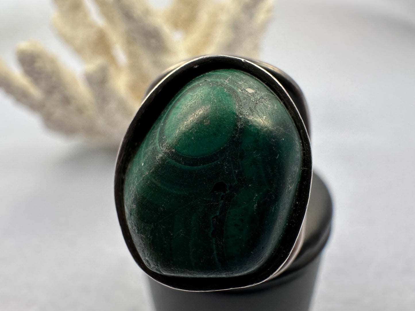 Alter Silber Lapis Ring