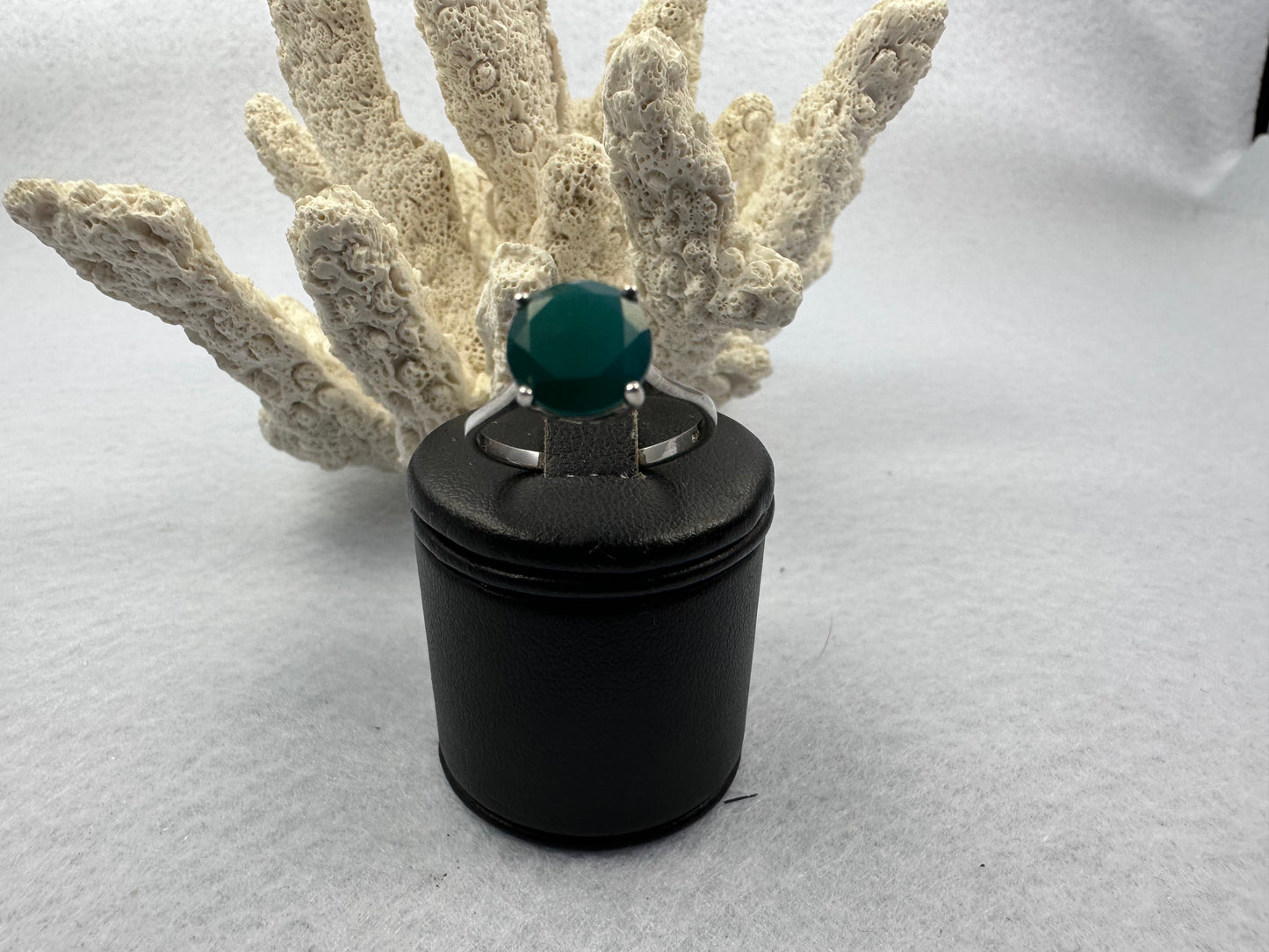 Silber Ring mit Stein
