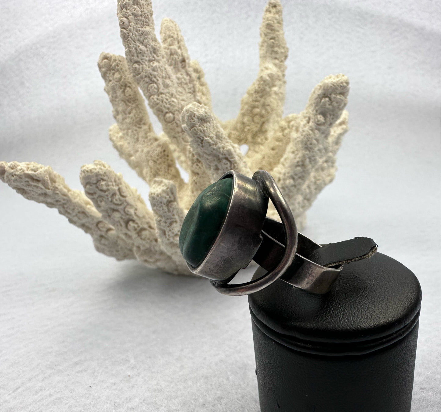 Alter Silber Lapis Ring