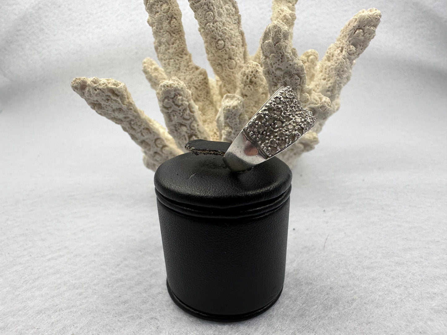 Silber Ring mit Steinen