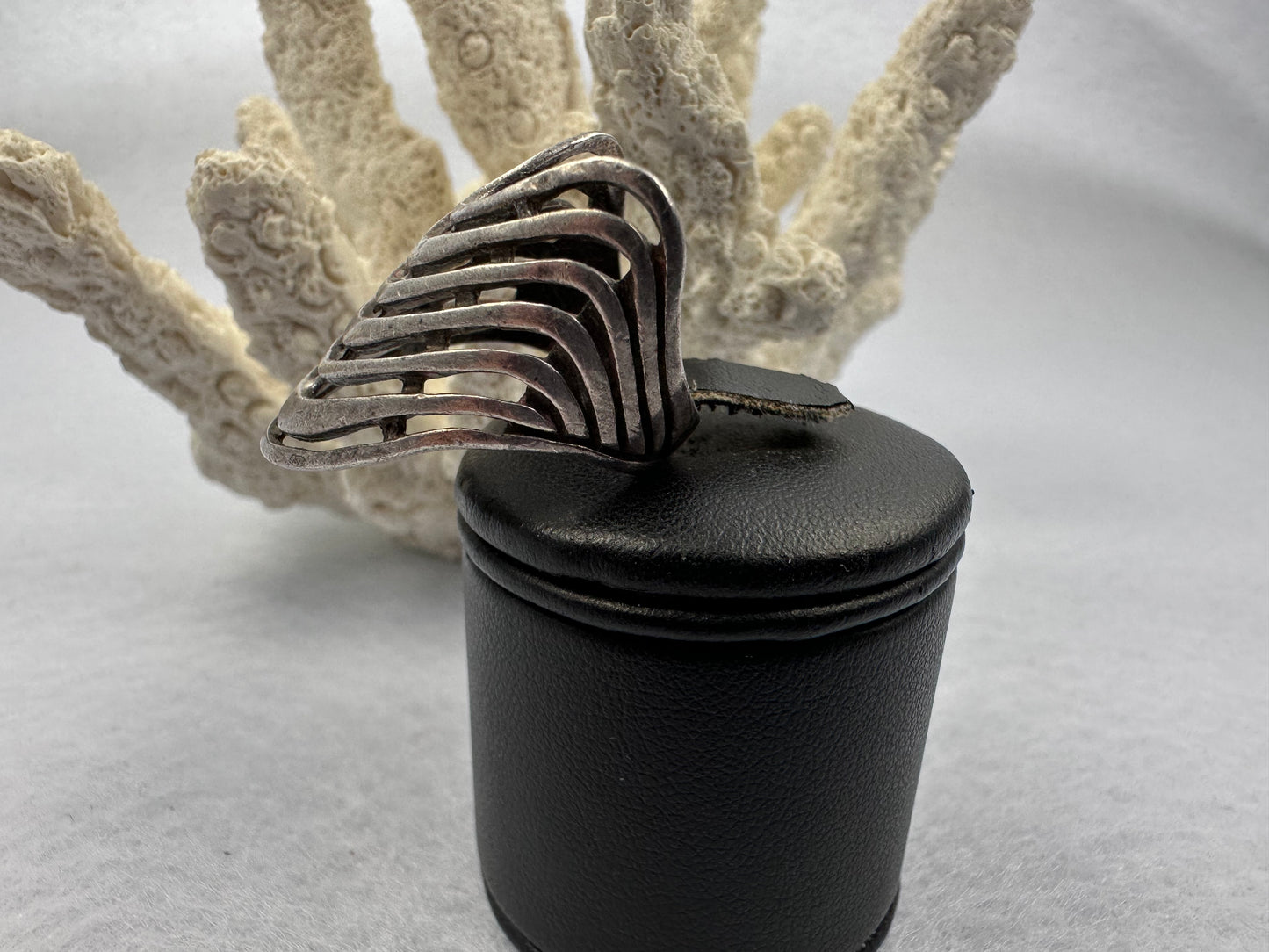 Breiter Massiver Silber Ring